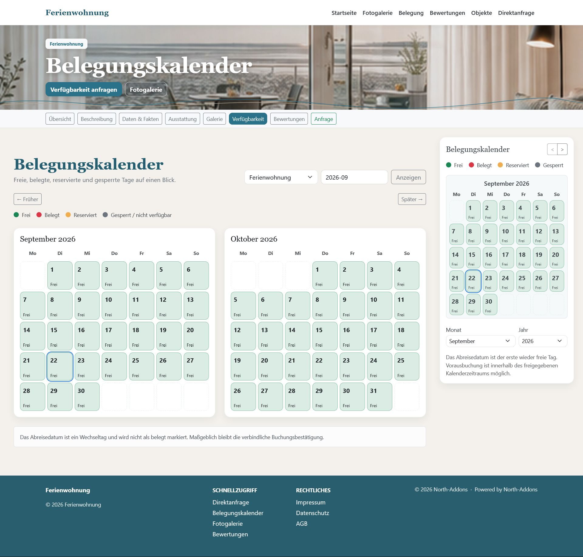 CMS Ansichten